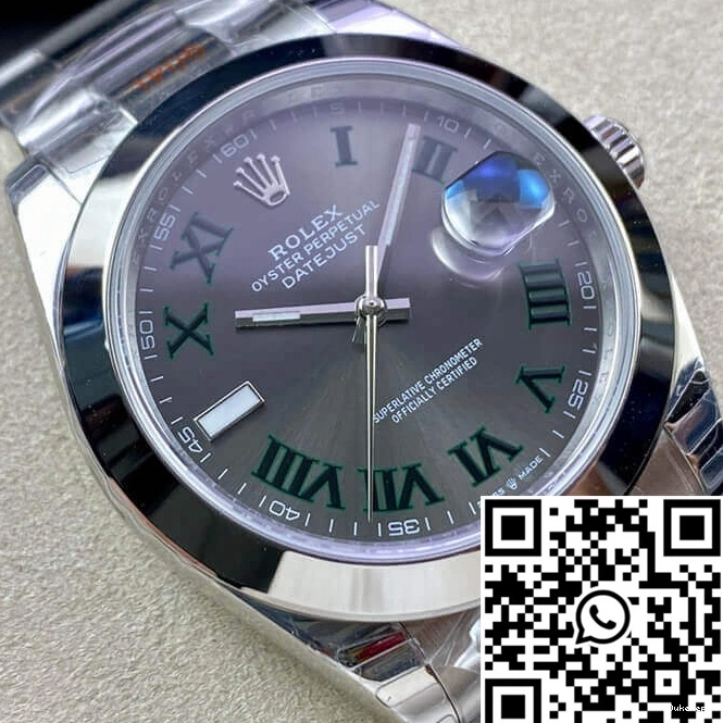 M126300-0013 Factory Datejust EW Dial Grey Rolex Dark 0210
